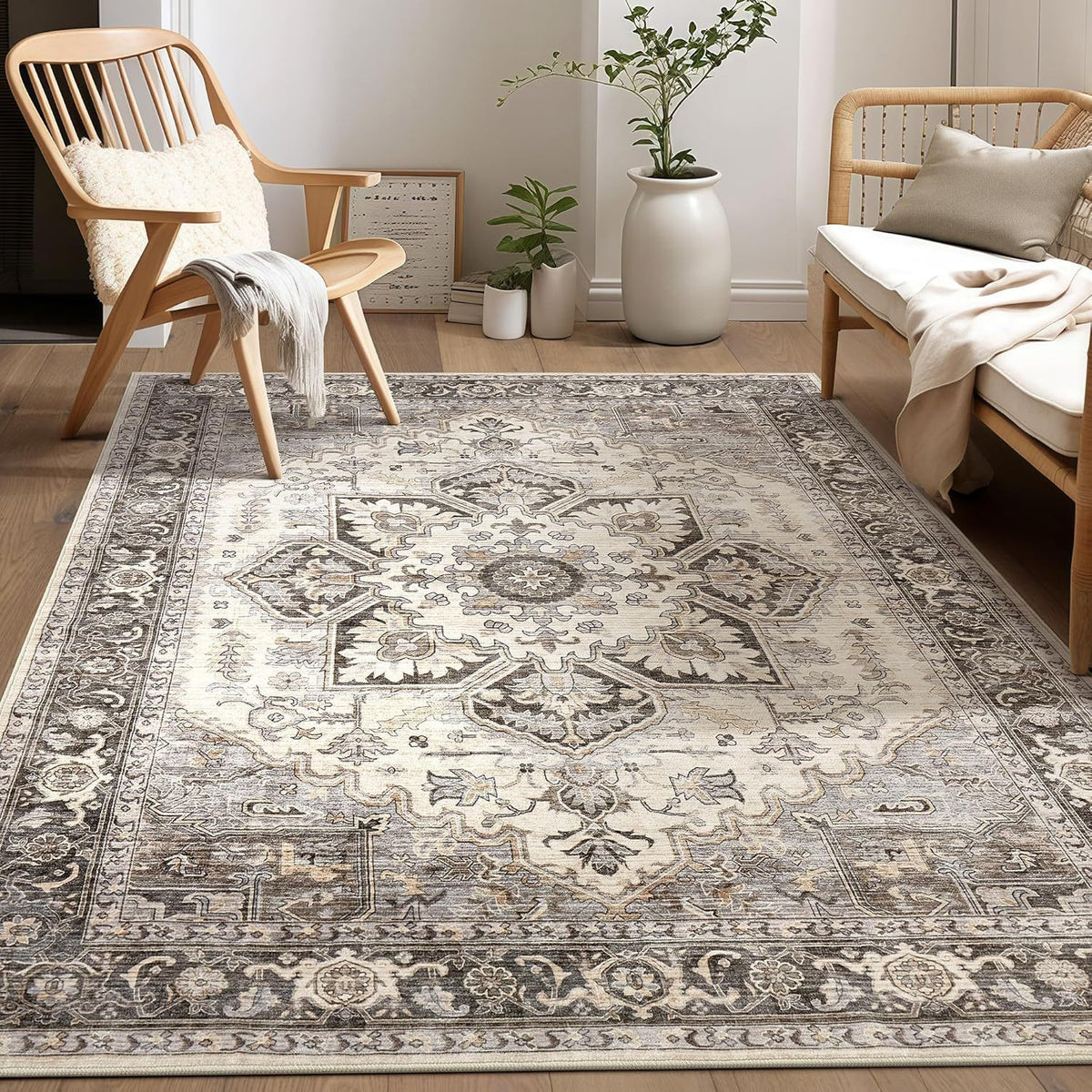 Vintage-inspirierter Teppich