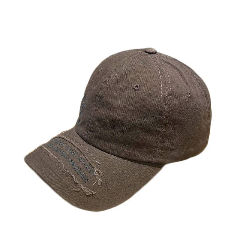Damen Zerrissene Freizeit Denim Kappe Brehn