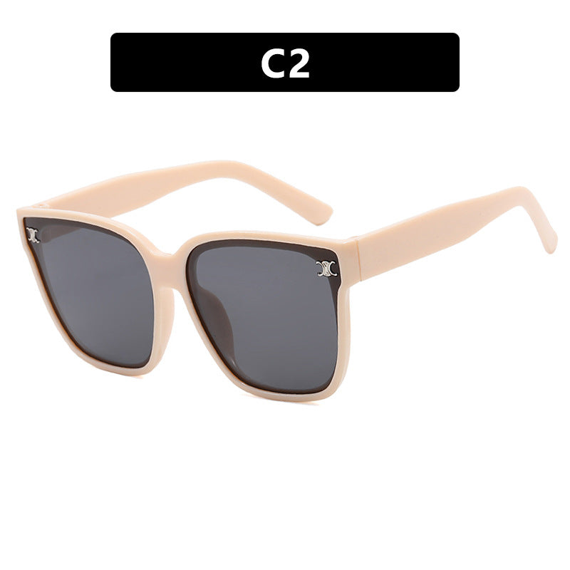 Damen modische quadratische Sonnenbrille mit hochwertigen, farbwechselnden Gläsern Brehn