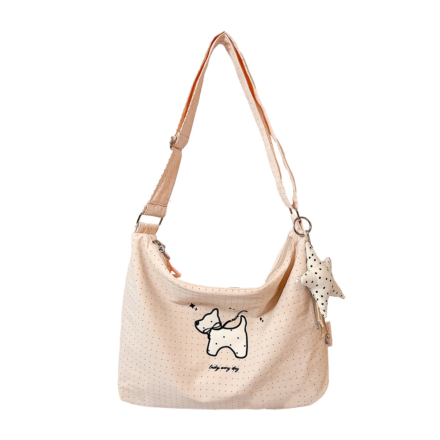 Lässige Grafik Schultertasche Brehn