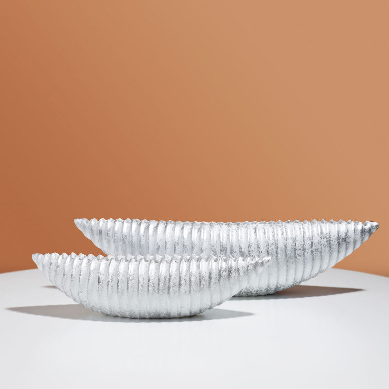 Moderne dekorative muschelformige