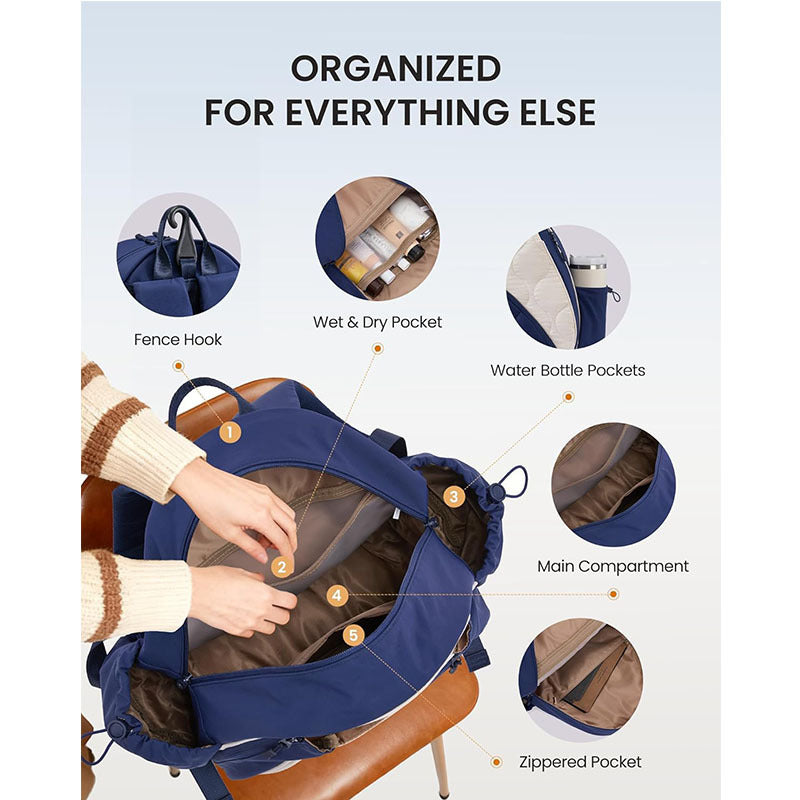 Gestepptes Tennisschläger-Rucksack Brehn