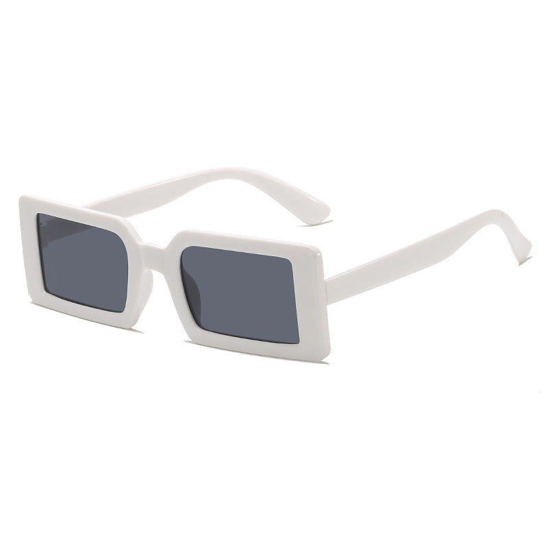 Schlank moderne quadratische Rahmen-Sonnenbrille Brehn