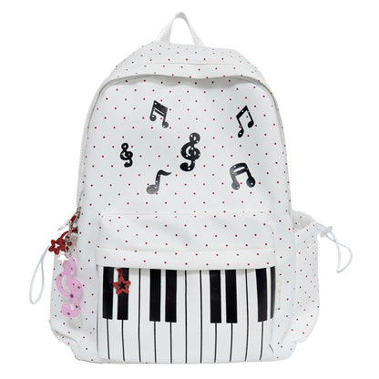 Musikalisch-Themen Casual Schulrucksack Brehn