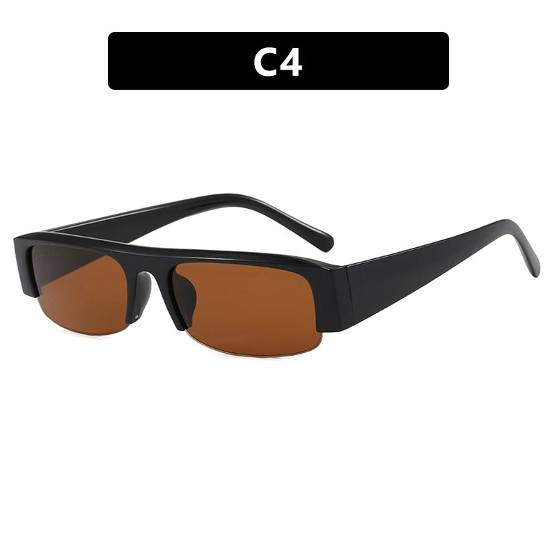 Damen Sonnenbrille im urbanen Stil mit breitem Rahmen und schützendem UV-Filter Brehn