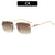 Elegante Sonnenbrille mit floralem Akzent im quadratischen Rahmen