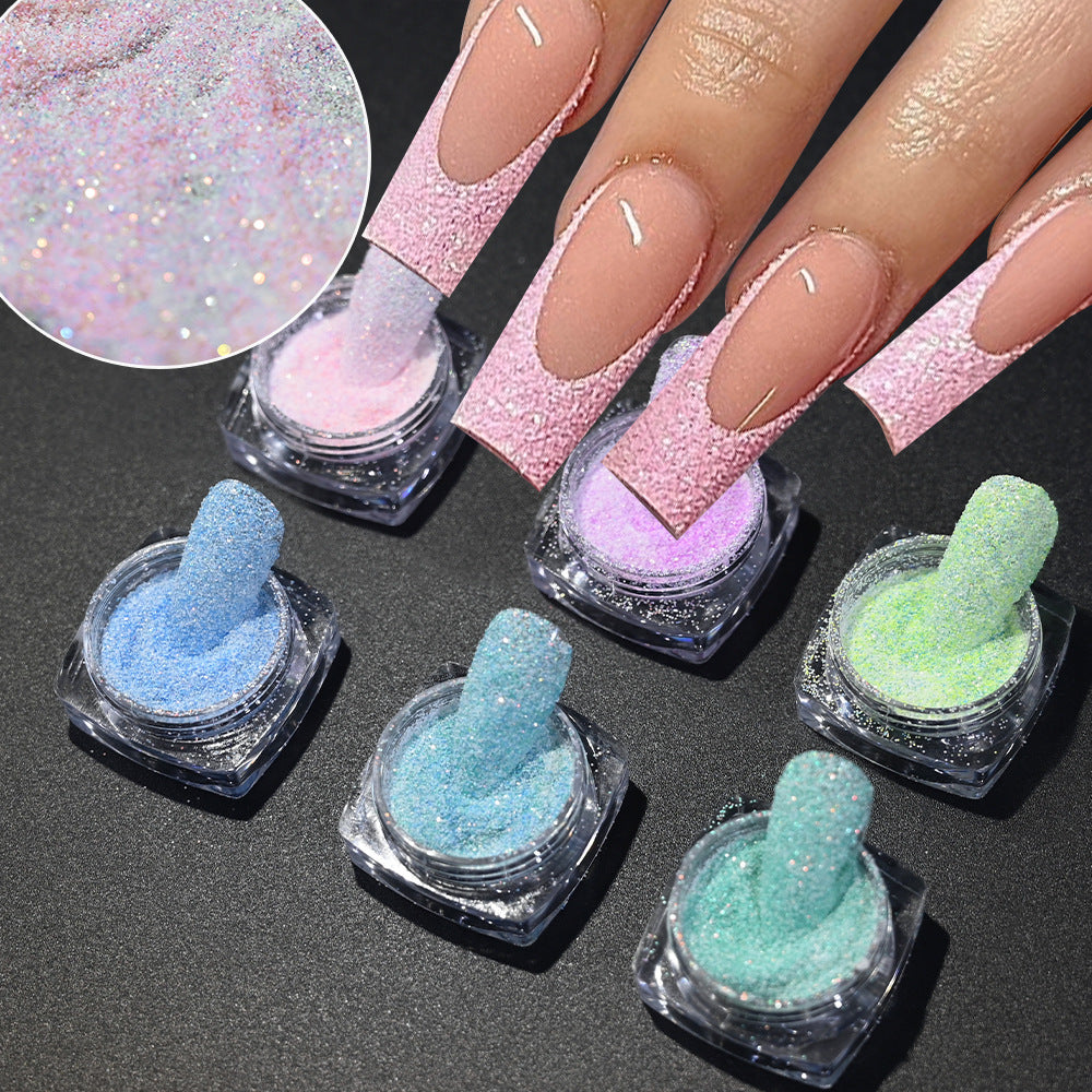 Nagelkunst Glitzerpulver Set