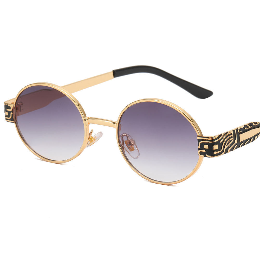 Damen stylische Sonnenbrille mit einzigartigen Verzierungen Brehn