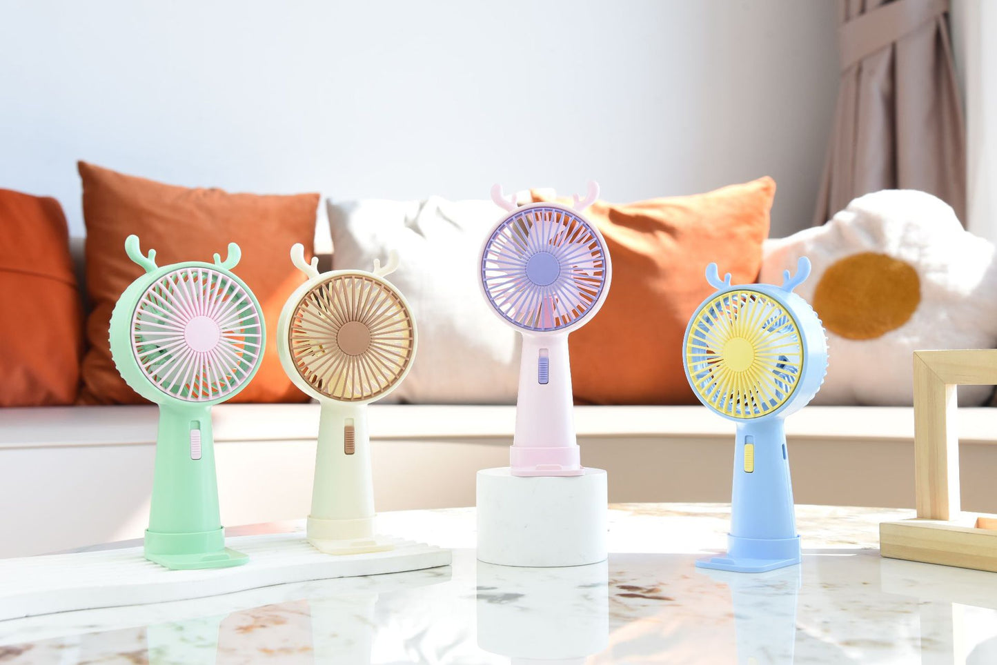 Damen Tragbarer Handventilator mit lustigem Tierdesign Brehn