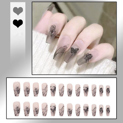 Künstlerisches abstraktes Nageldesign