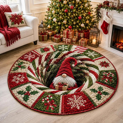 Weihnachts-Themen-Plüsch-Teppich