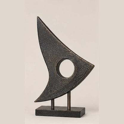 Abstrakte moderne dekorative Skulptur