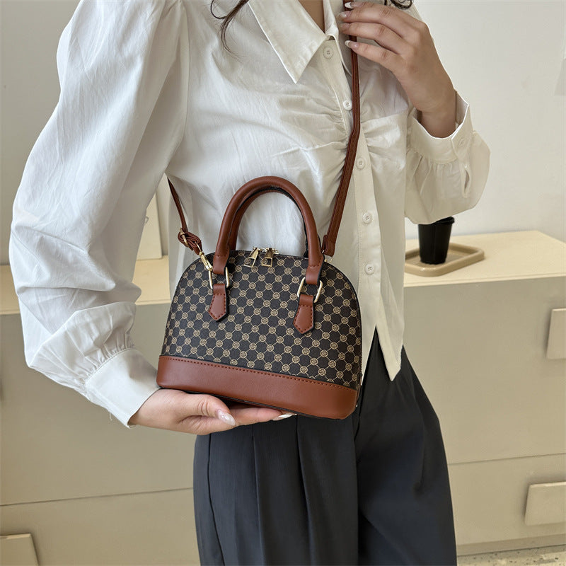 Elegante Monogramm-Umhängetasche