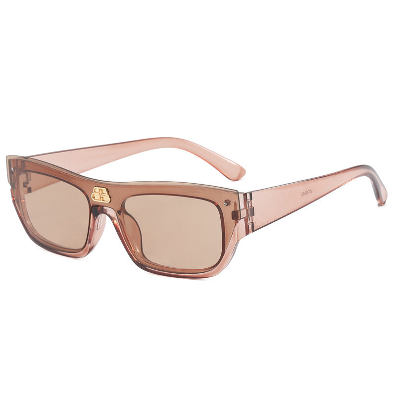 Damen modische oversized Sonnenbrille mit markantem Design Brehn