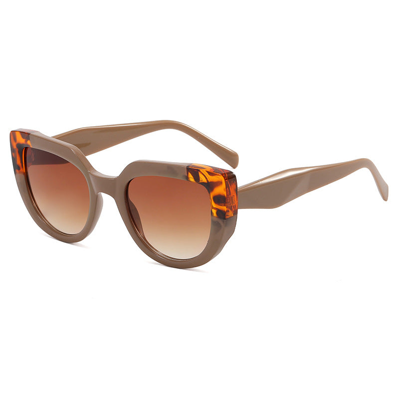 Damen modische Oversized-Sonnenbrille mit einzigartigem Design Brehn