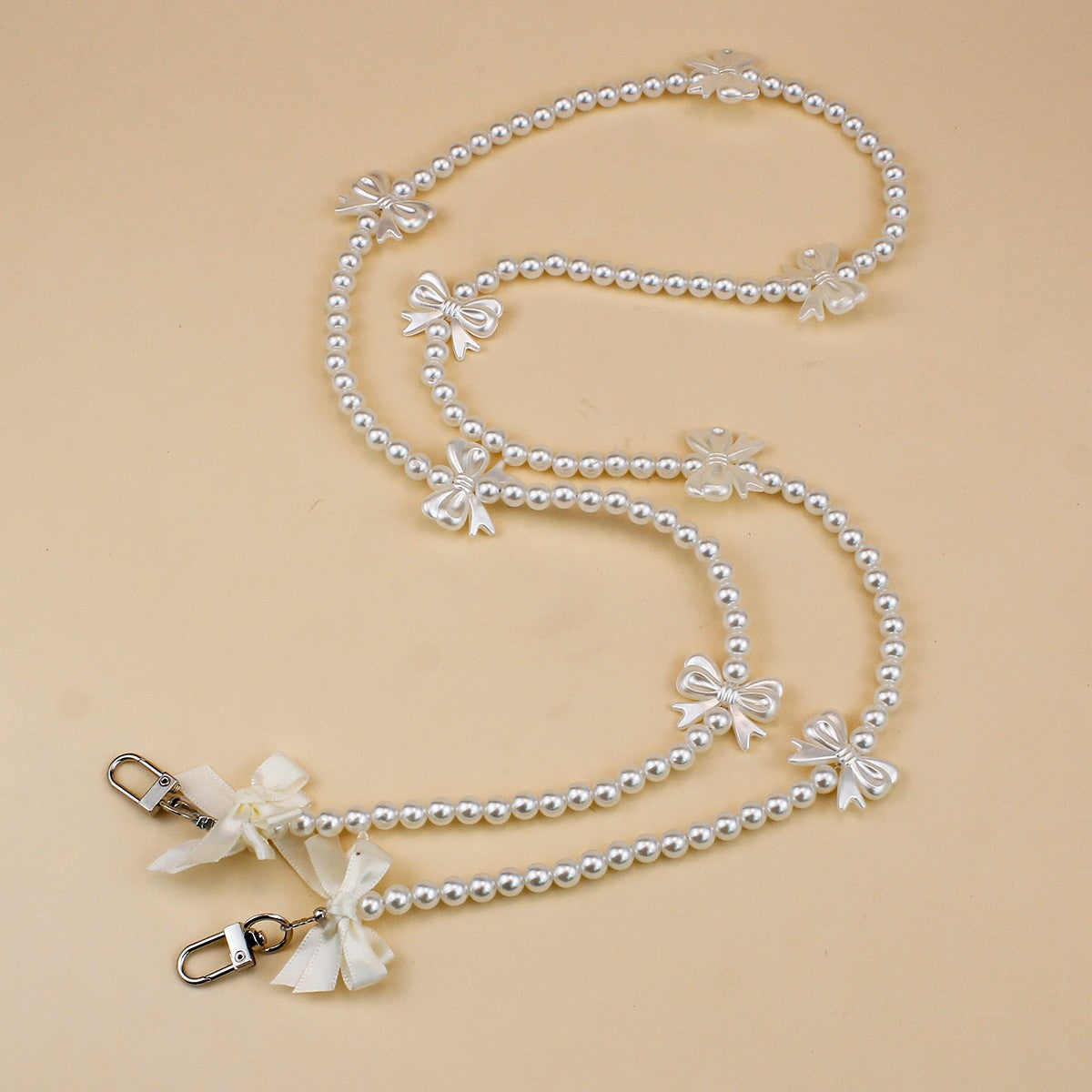 Elegante Perlen Brillenband Brehn