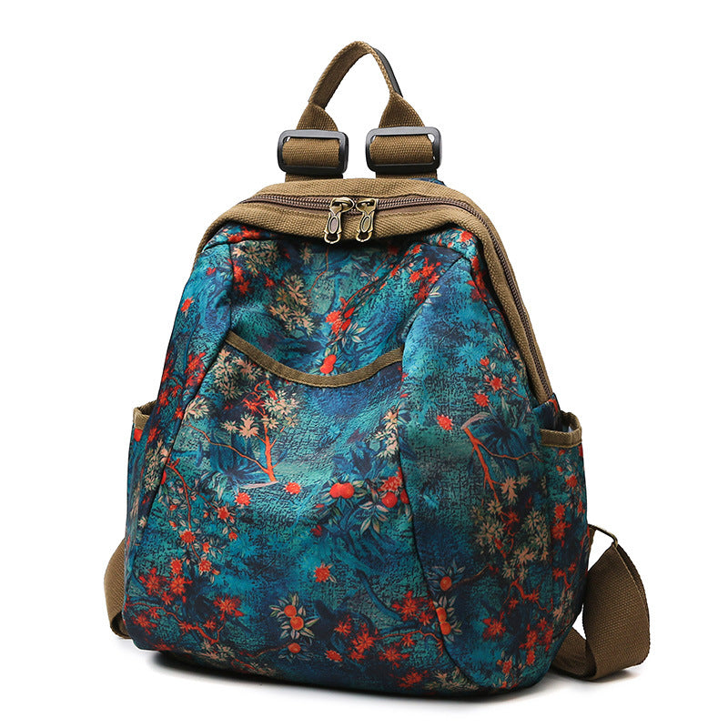 Stylische Canvas-Rucksack Brehn