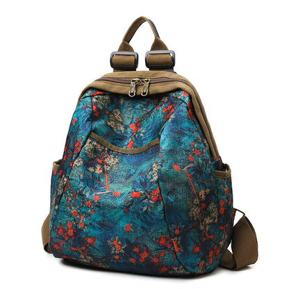 Stylische Canvas-Rucksack Brehn