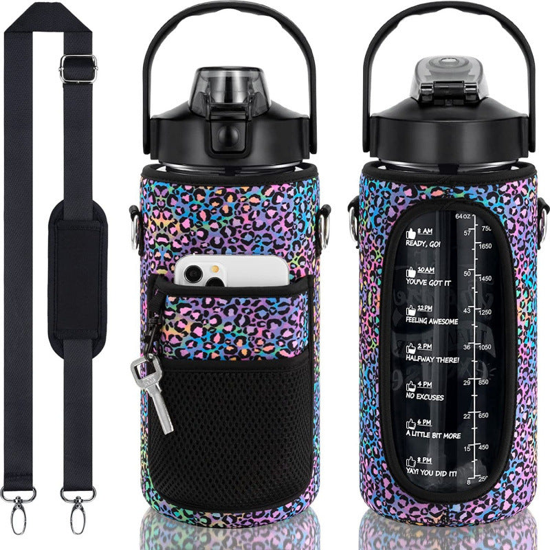 Damen Sportliche Wasserflasche Brehn
