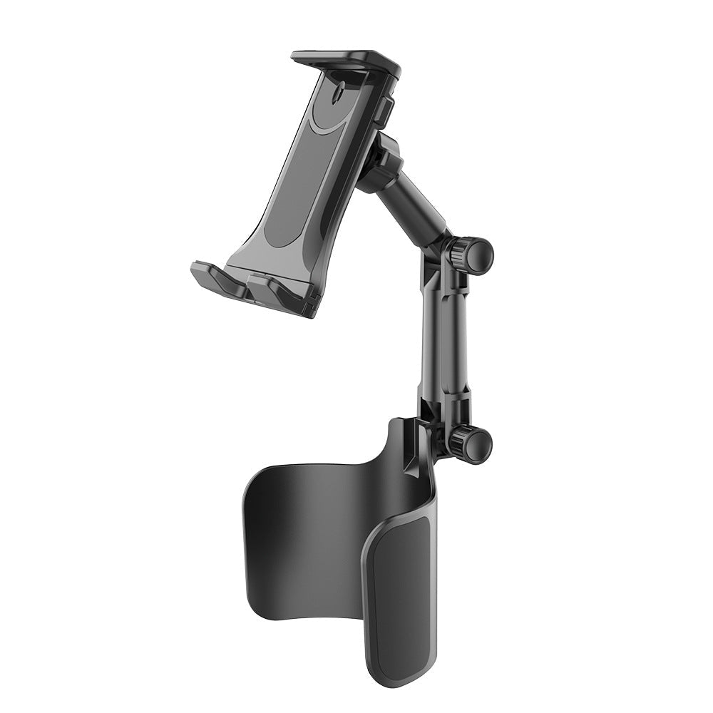 Verstellbare Auto-Headrest-Tablet- und Smartphone-Halterung mit teleskopischem Stützarm und rutschfestem Halter Brehn