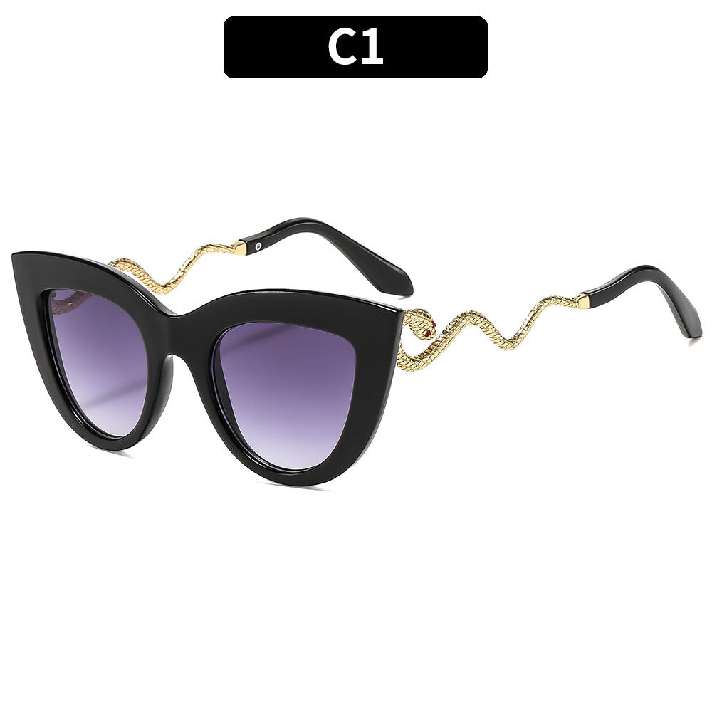 Modische Katzenaugenbrille