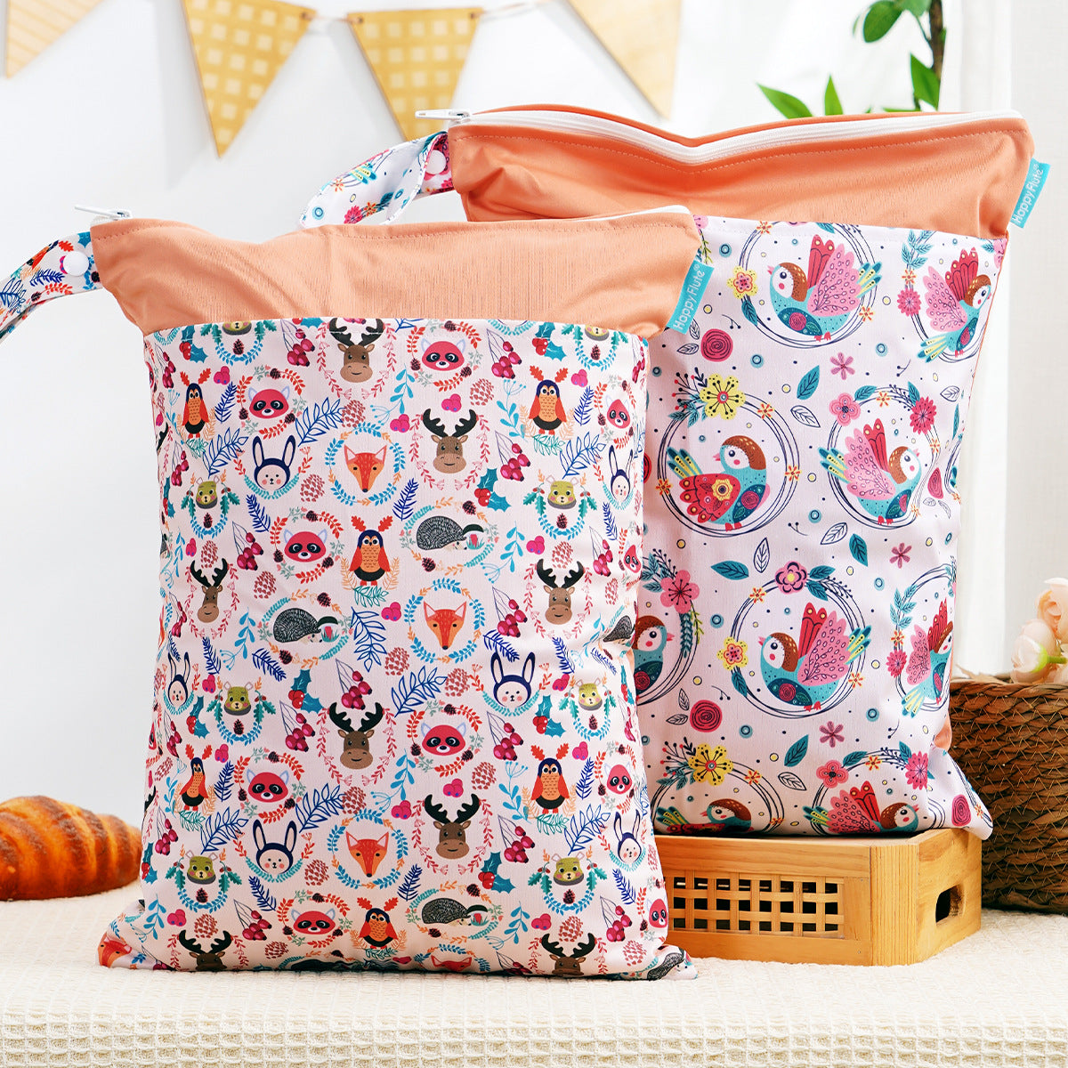 Wiederverwendbare Wickeltasche Brehn