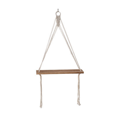 Macramé Pflanzenaufhänger Regal
