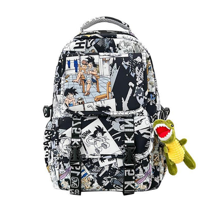 Grafikroman-inspirierter Rucksack