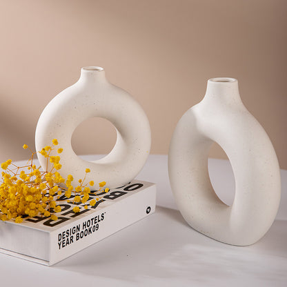 Dekorative Keramikvase