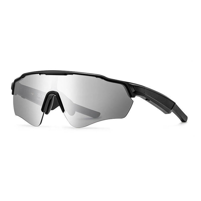 Unisex nan leichte Performance Sportbrille mit polarisierten UV-Schutzgläsern und rutschfestem Nasensteg Brehn