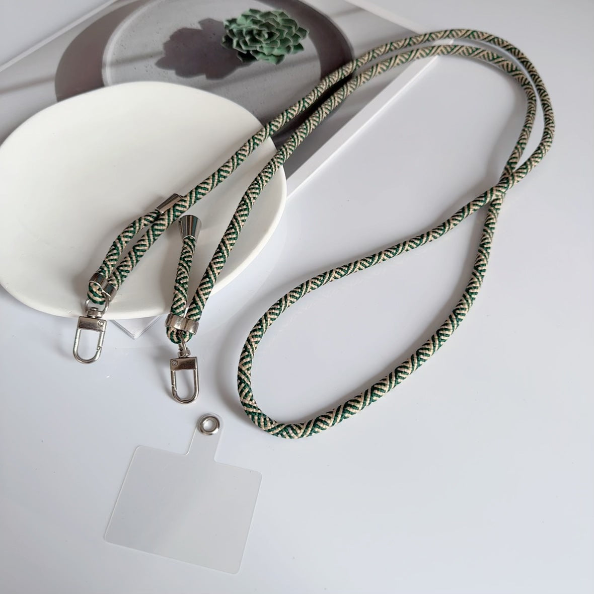 Farbige Dual-Clip verstellbare Lanyard Brehn