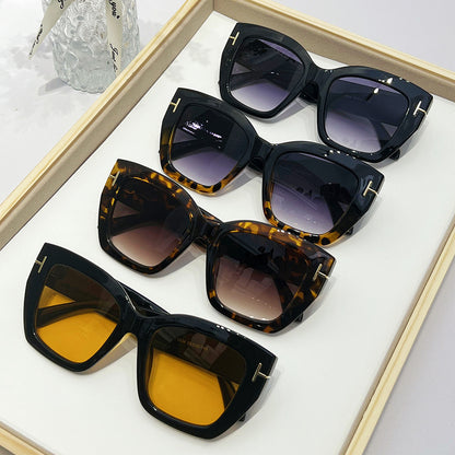 Moderne Übergroße Quadratische Sonnenbrille Brehn