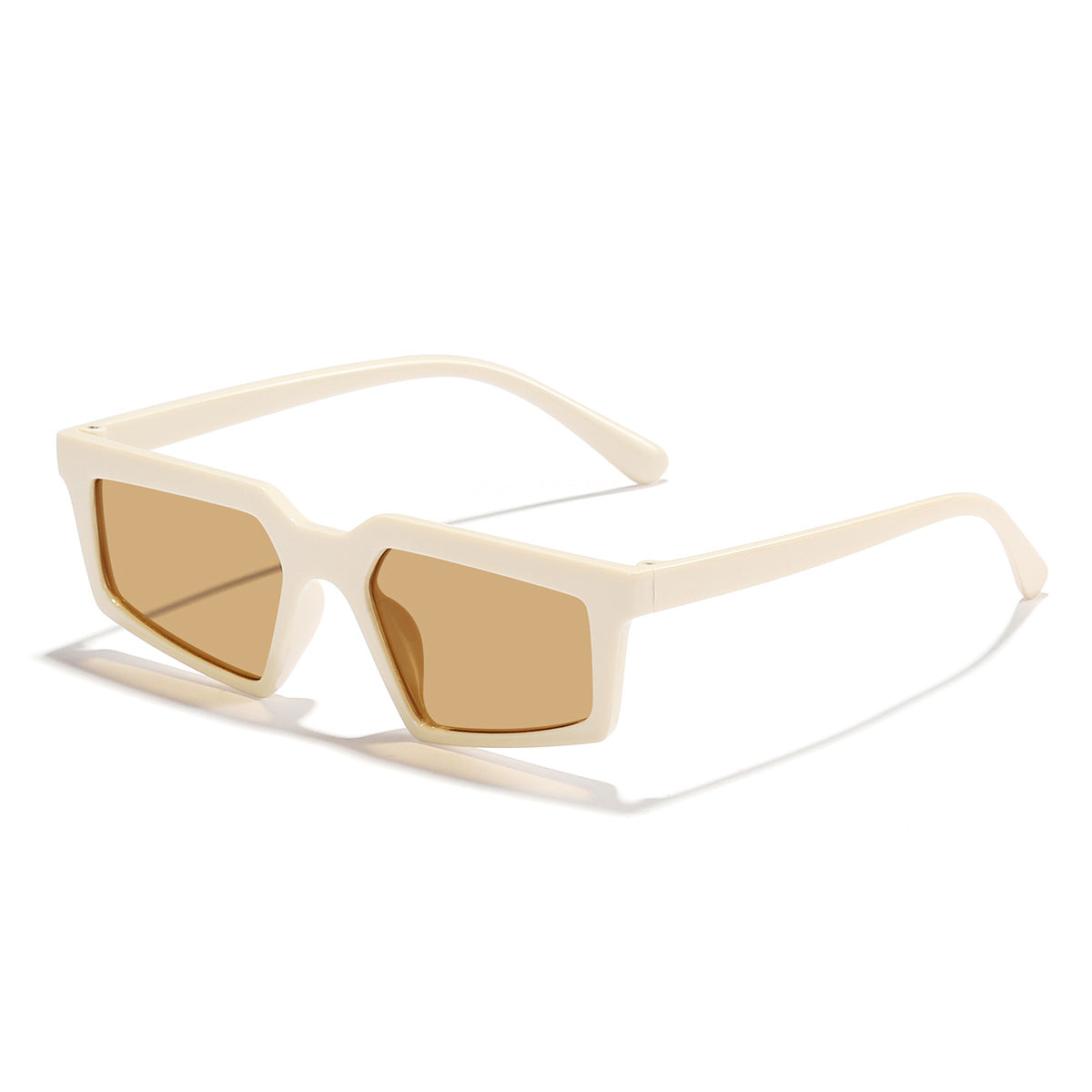 Damen modische Sonnenbrille im urbanen Polygon-Design Brehn
