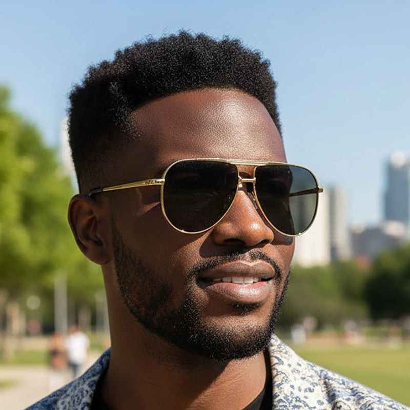 Damen Sonnenbrille im eleganten Piloten-Design Brehn