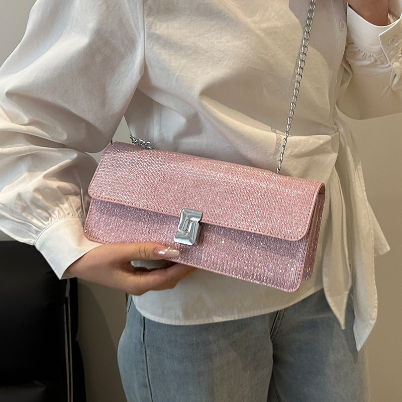 Elegante Nieten Abend-Clutch