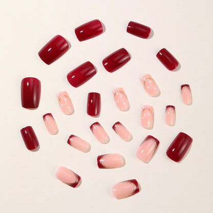 Elegante 3D Gem Akzenten Nagelkunst Verlängerungen Brehn