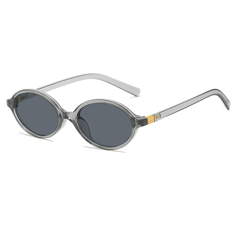 Vintage-inspirierte ovale Fassung Brille Brehn