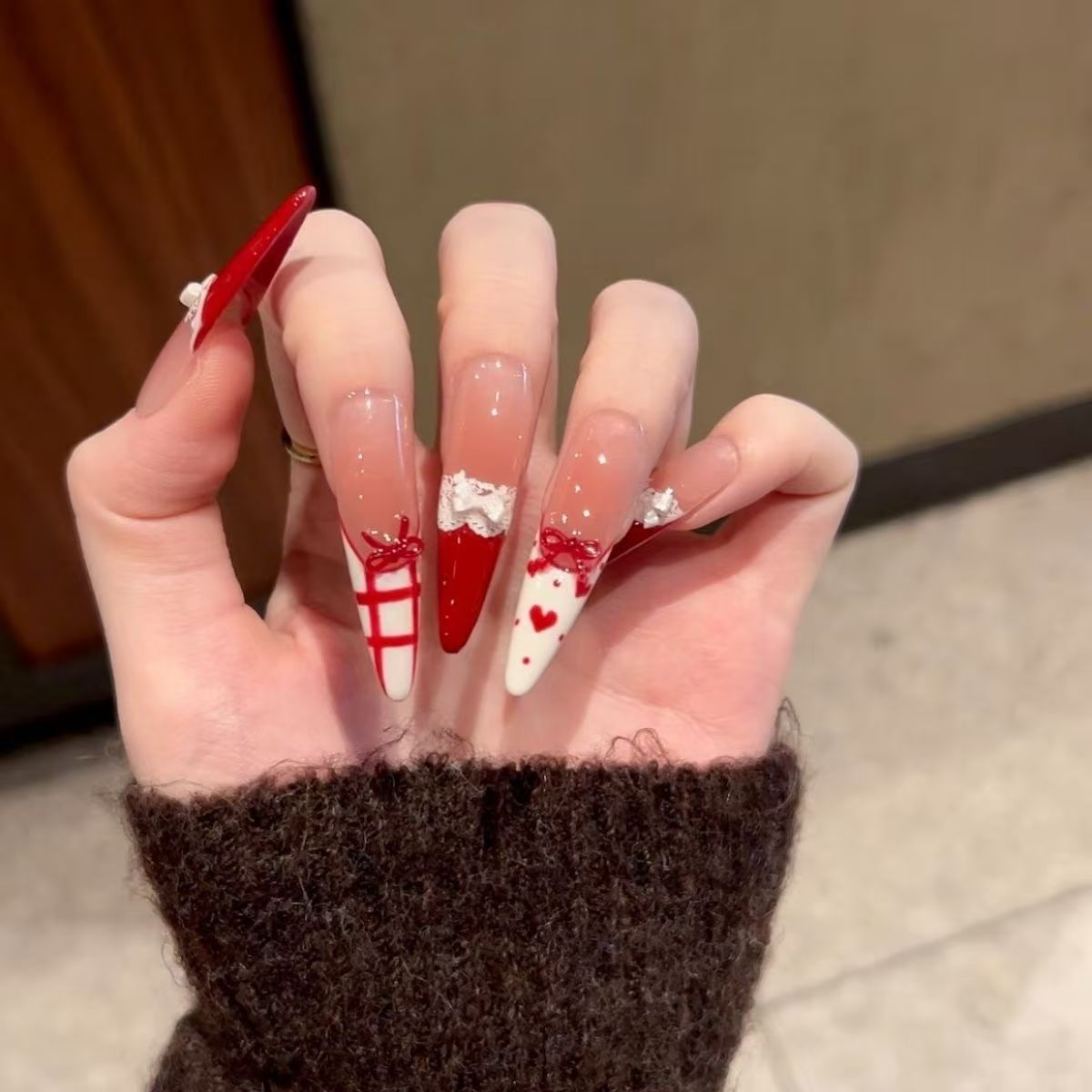 Modisches Nagelkunst Set Brehn