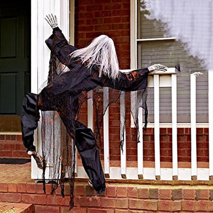 Creepy Kletternder Zombie Dekoration Brehn