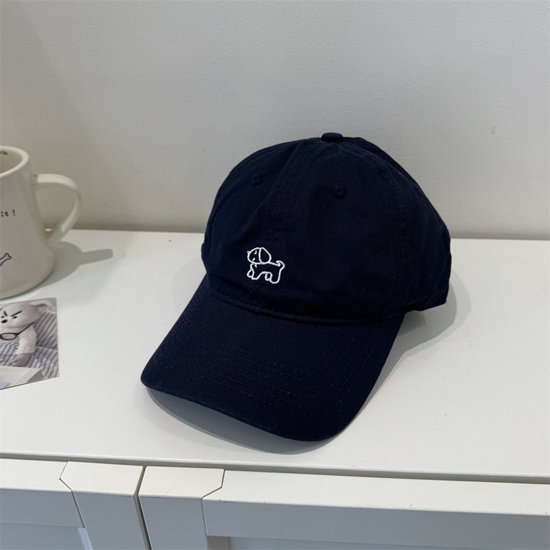 Herren Freizeit Hund-Stickerei Mütze Brehn