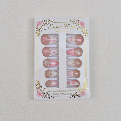 Elegantes Press-On-Nagelkunst-Set Brehn