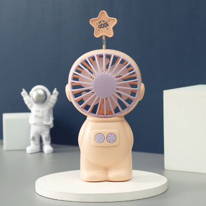 Unisex Tragbarer Mini-Lüfter im verspielten Figuren-Design Brehn
