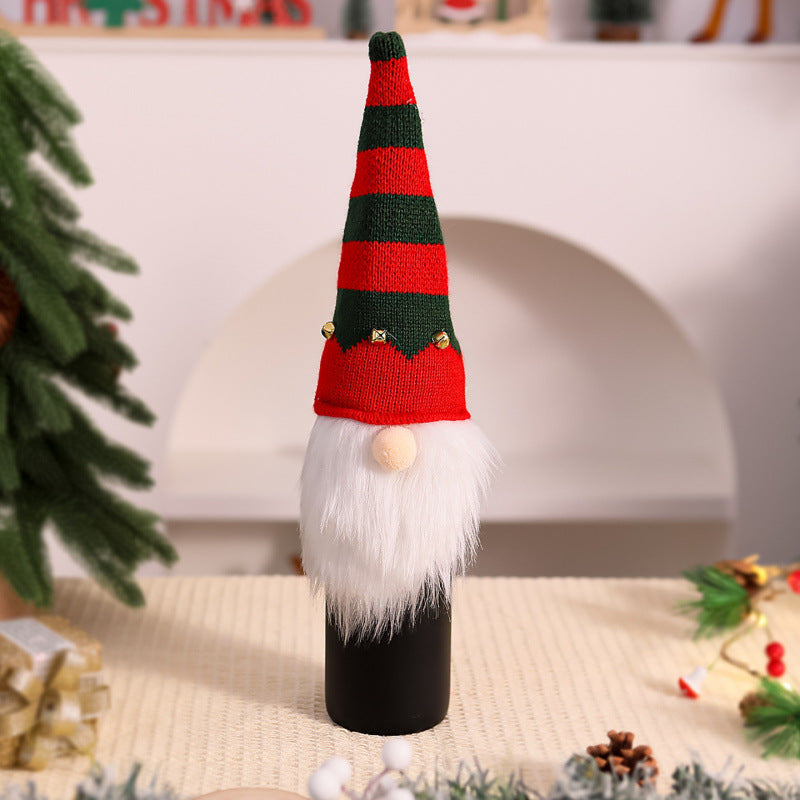 Dekorative Weihnachtsmann-Flaschenwärmer Brehn