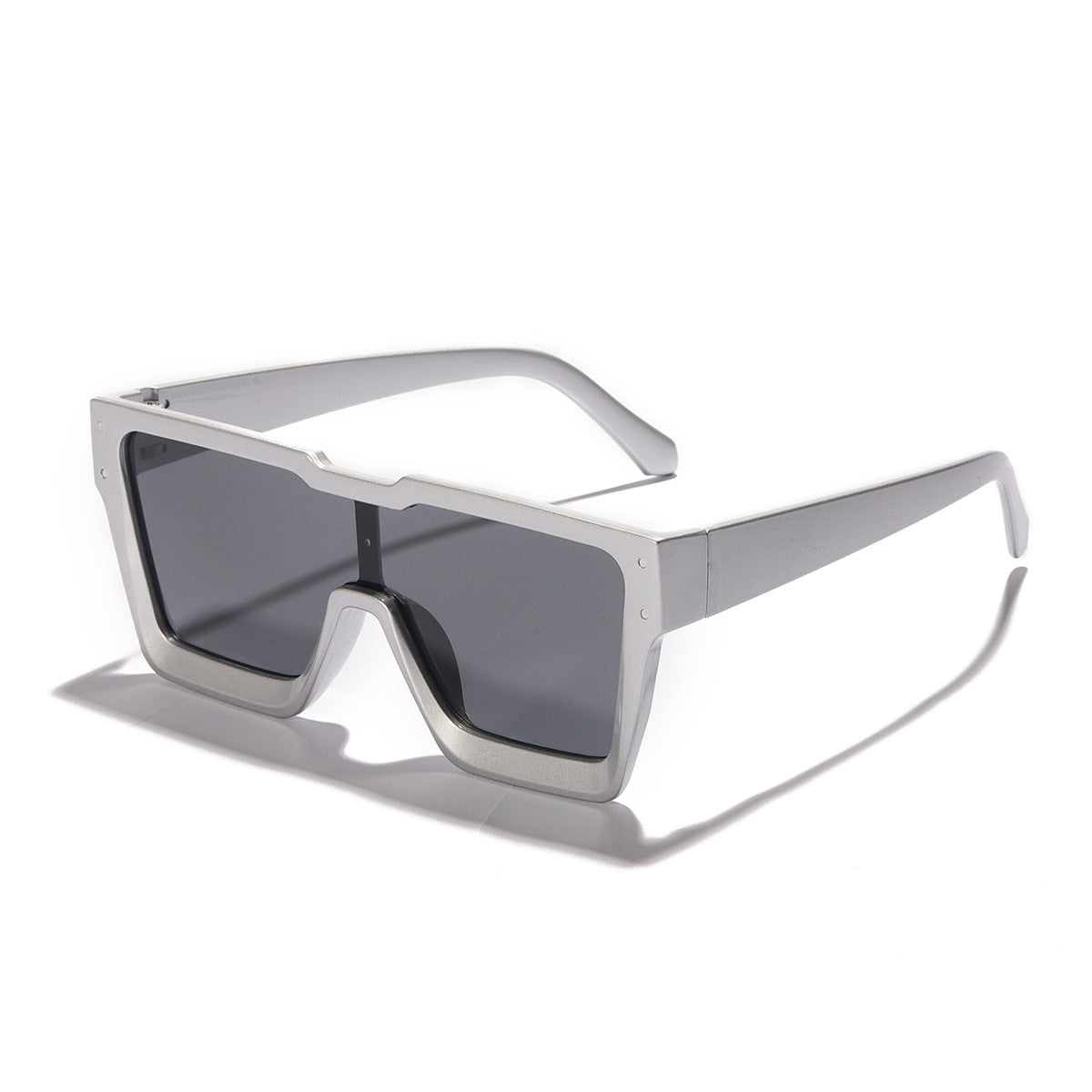 Damen statement Sonnenbrille mit breitem Rahmen und UV-Schutz Brehn