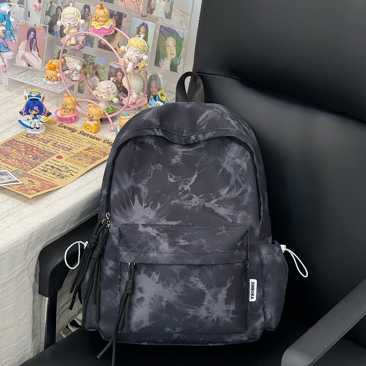 Trendiger Tie-Dye-Muster Rucksack Brehn