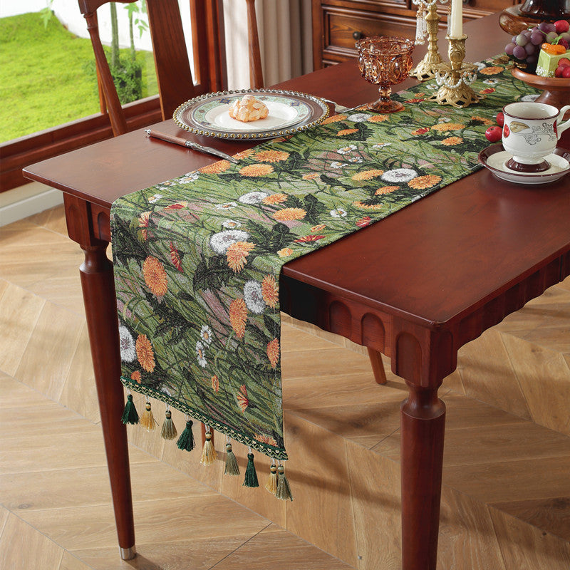 Geometrisches Muster Bohemian Tischläufer