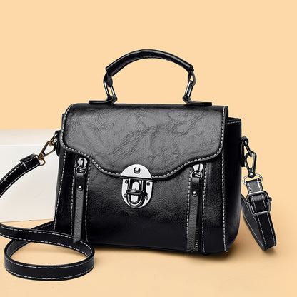 Vintage-Leder-Handtasche