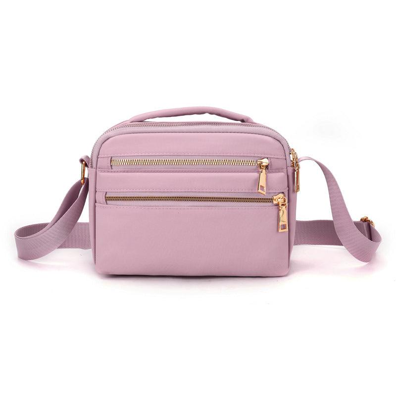Multi-Reißverschluss-Crossbody-Organizer-Tasche Brehn