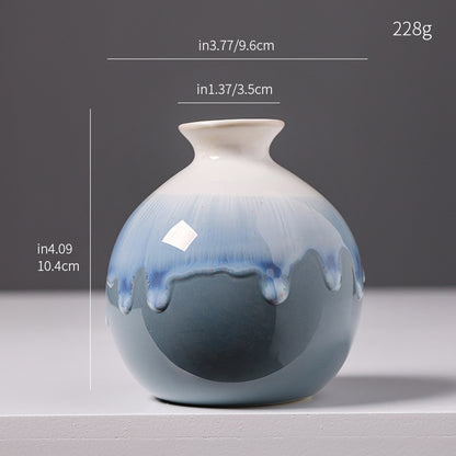 Künstlerische gesprenkelte Keramikvase Brehn
