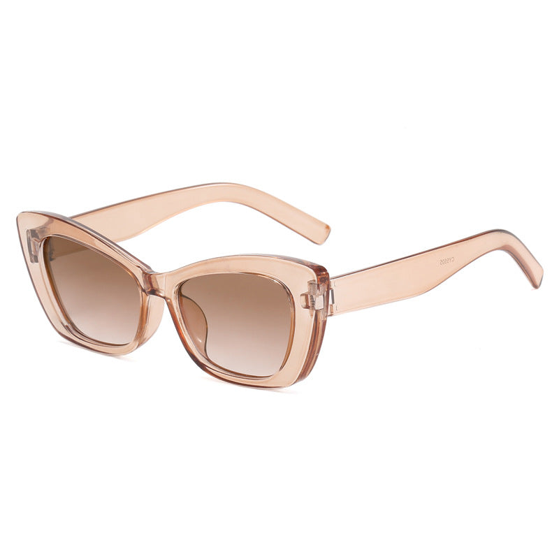 Damen Cat-Eye Sonnenbrille mit stylishen Elementen Brehn